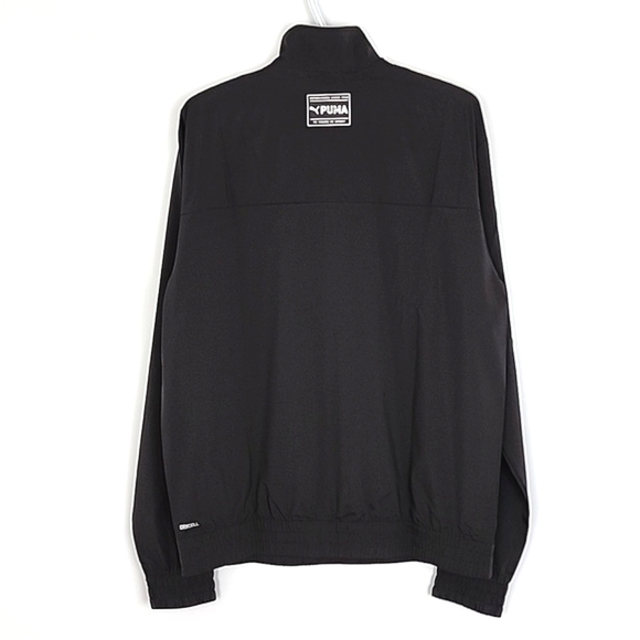 Puma Drycell Men's Black Lightweight Performance Jacket Windbreaker Sz M - Picture 3 of 13